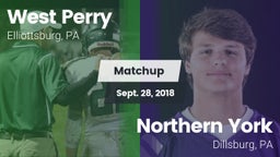 Matchup: West Perry vs. Northern York  2018
