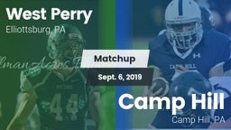 Matchup: West Perry vs. Camp Hill  2019