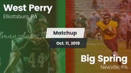 Matchup: West Perry vs. Big Spring  2019