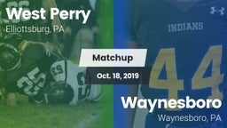 Matchup: West Perry vs. Waynesboro  2019