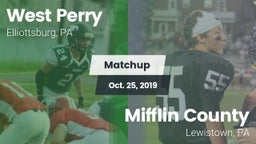 Matchup: West Perry vs. Mifflin County  2019