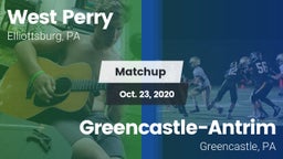 Matchup: West Perry vs. Greencastle-Antrim  2020