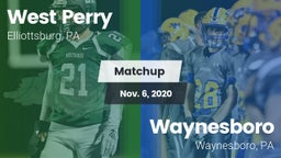 Matchup: West Perry vs. Waynesboro  2020