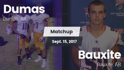 Matchup: Dumas vs. Bauxite  2017