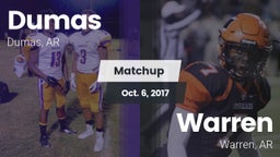 Matchup: Dumas vs. Warren  2017