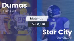 Matchup: Dumas vs. Star City  2017