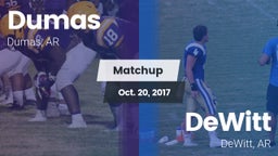 Matchup: Dumas vs. DeWitt  2017