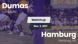Matchup: Dumas vs. Hamburg  2017