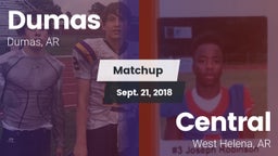 Matchup: Dumas vs. Central  2018