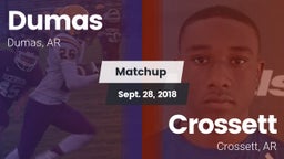 Matchup: Dumas vs. Crossett  2018