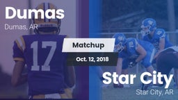 Matchup: Dumas vs. Star City  2018