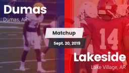 Matchup: Dumas vs. Lakeside  2019