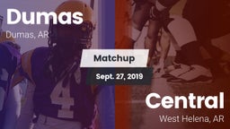 Matchup: Dumas vs. Central  2019