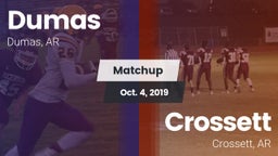 Matchup: Dumas vs. Crossett  2019