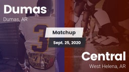 Matchup: Dumas vs. Central  2020