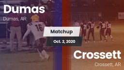 Matchup: Dumas vs. Crossett  2020