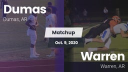 Matchup: Dumas vs. Warren  2020