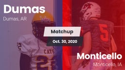 Matchup: Dumas vs. Monticello  2020