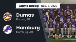 Recap: Dumas  vs. Hamburg  2020