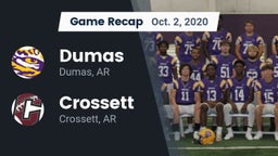 Recap: Dumas  vs. Crossett  2020