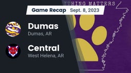 Recap: Dumas  vs. Central  2023