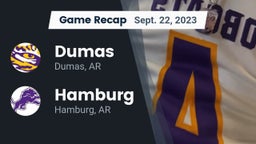 Recap: Dumas  vs. Hamburg  2023