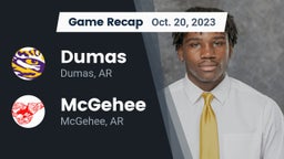 Recap: Dumas  vs. McGehee  2023
