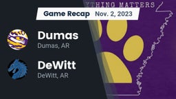 Recap: Dumas  vs. DeWitt  2023