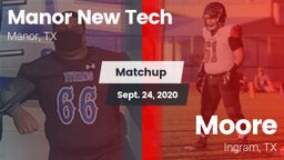 Matchup: Manor New Tech vs. Moore  2020