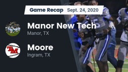 Recap: Manor New Tech vs. Moore  2020