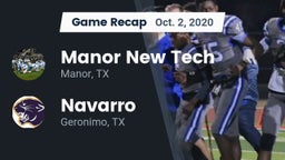 Recap: Manor New Tech vs. Navarro  2020