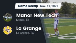 Recap: Manor New Tech vs. La Grange  2021