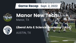 Recap: Manor New Tech vs. Liberal Arts & Science Academy (LASA) 2022