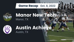 Recap: Manor New Tech vs. Austin Achieve 2022