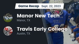 Recap: Manor New Tech vs. Travis Early College  2023
