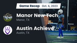 Recap: Manor New Tech vs. Austin Achieve 2023