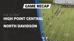 Recap: High Point Central  vs. North Davidson  2016
