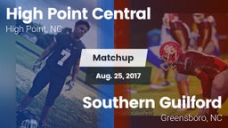 Matchup: High Point Central vs. Southern Guilford  2017