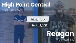 Matchup: High Point Central vs. Reagan  2017
