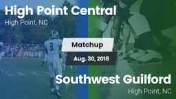 Matchup: High Point Central vs. Southwest Guilford  2018