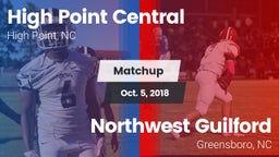 Matchup: High Point Central vs. Northwest Guilford  2018