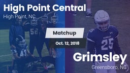 Matchup: High Point Central vs. Grimsley  2018