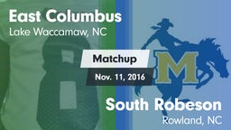 Matchup: East Columbus vs. South Robeson  2016