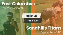 Matchup: East Columbus vs. Sandhills Titans 2017