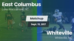 Matchup: East Columbus vs. Whiteville  2017