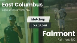 Matchup: East Columbus vs. Fairmont  2017