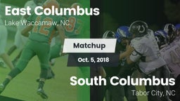 Matchup: East Columbus vs. South Columbus  2018