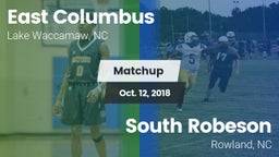 Matchup: East Columbus vs. South Robeson  2018