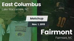 Matchup: East Columbus vs. Fairmont  2019