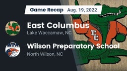 Recap: East Columbus  vs. Wilson Preparatory School 2022